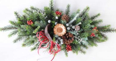 幸福を呼ぶクリスマス・スワッグ